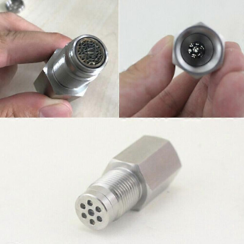 CAR Oxygen O2 Sensor Spacer Adapter Bung Catalytic Converter Fix Check Engine Light 1