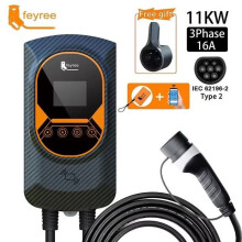 Station de charge 32A chargeur de voiture électrique EVSE Wallbox 11KW câble de type 2 IEC62196 contrôle APP.bazarland30