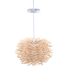 kreativer Kronleuchter, Rattan-Gewebe-Deckenlicht, südostasiatisch