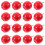 40Pcs Red Foam Artificial Apples Realistic Decoration Prop 2