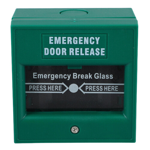 Manual Call Point Green Emergency Button For And Safety