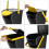 KADAX Abfallbehälter-Trennbehälter-Set 4x25L 6