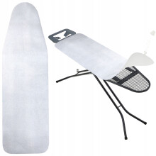 KADAX Brettbezug 127 x 47 cm, bügelbar, dehnbare Teflon-Rückseite