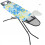 KADAX Bügelbrettbezug Bügelunterlage 140x50 cm Baumblätter 9