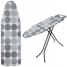 KADAX Bügelbrettbezug, dehnbare Rückseite, 120 x 40 cm, Rollen