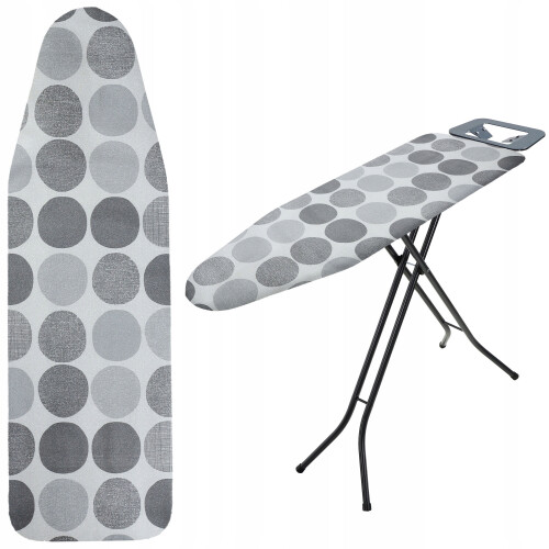 KADAX Bügelbrettbezug, dehnbare Rückseite, 120 x 40 cm, Rollen