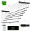 KADAX Decken-Wäschetrockner, 6 Stangen, Badezimmer, Balkon, 100 cm 3