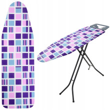 KADAX Brettbezug, Bügelunterlage, dehnbar, 126x45 cm, kariert