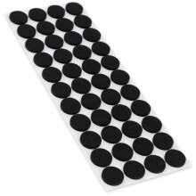 KADAX 44x Filzgleiter für Möbel, Stühle, selbstklebend, Set dick