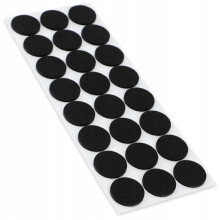 KADAX 24x Filzgleiter für Möbel, Stühle, selbstklebend, Set dick