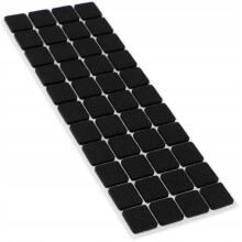 KADAX 44x Filzgleiter für Möbel, Stühle, selbstklebend, Set dick