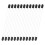 Raindrops Camping Incense Storage Tube Clear 20pcs 8