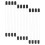 Raindrops Camping Incense Storage Tube Clear 20pcs 9