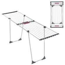 KADAX Teleskop-Standwäschetrockner, stabil, 196 cm, für Kleidung, Unterwäsche