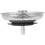 Sink Plug Kitchen Drainer Plugs Push Replacement Strainer Filter 9