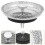 Sink Plug Kitchen Drainer Plugs Push Replacement Strainer Filter 3