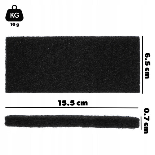KADAX 3x Universal-Kohlefilter für Mülltonne, Geruchsabsorber 2