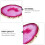1pc Agate Stone Coaster Round Heat Insulation Pad 3