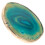 1pc Agate Stone Coaster Round Heat Insulation Pad 11