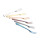 6pcs Stainless Steel Fruit Forks Cake Dessert Forks 3