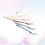 6pcs Stainless Steel Fruit Forks Cake Dessert Forks 8