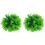 2pcs Faux Topiary Ball Plants Hanging Decor 8