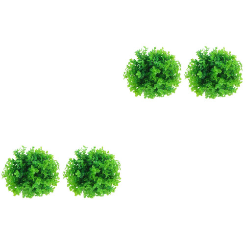 2pcs Faux Topiary Ball Plants Hanging Decor 2