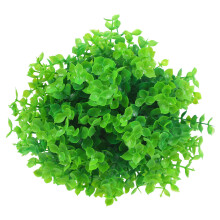 2pcs Faux Topiary Ball Plants Hanging Decor