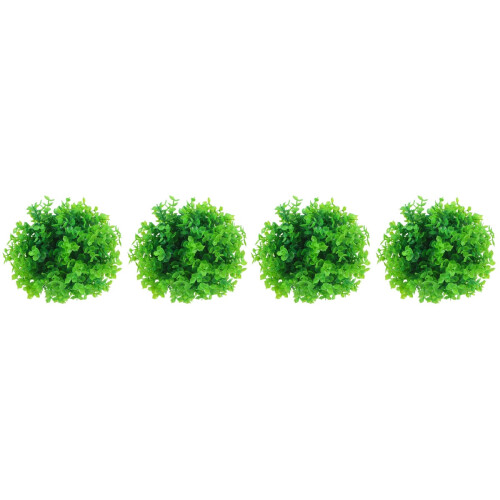 2pcs Faux Topiary Ball Plants Hanging Decor 1