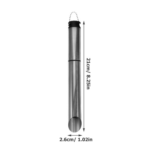 Worgeous  Transfering Tool Manual Hole Punch Rotary Drill Rake Silver 1