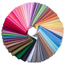 50pieces Cotton Mixed Squares Bundle Sewing Quilting Craft Soft And