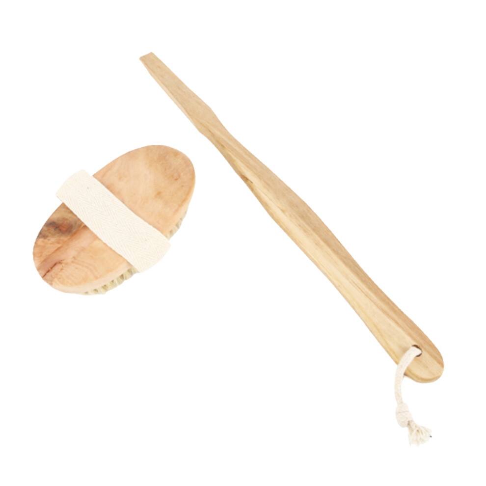 Bath Brush Exfoliating Shower Scrubber Washable Reusable Scrub