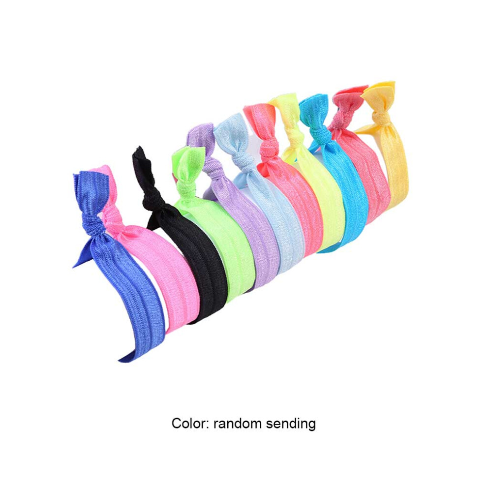 (Random) Hair Ring High Elasticity Simple Style Ponytail Holder Scrunchies-image-OPC-PKJSRNY-NEW