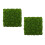 2pcs Artificial Moss Wall Panel Green Tile for Indoor Outdoor Decor 5