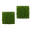 2pcs Artificial Moss Wall Panel Green Tile for Indoor Outdoor Decor 10