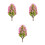 3 mini kunstbaum, kunststoff, lagerstroemia, gartendeko 3