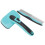Pet Slicker Brush Kit Multifunktionale Edelstahl 4