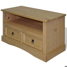 Mobília para TV buffet design prático em pinho mexicano gama corona 91 cm 2502012