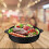 Round Ceramic Baking Dish with Double Handles Roasting Pan 5