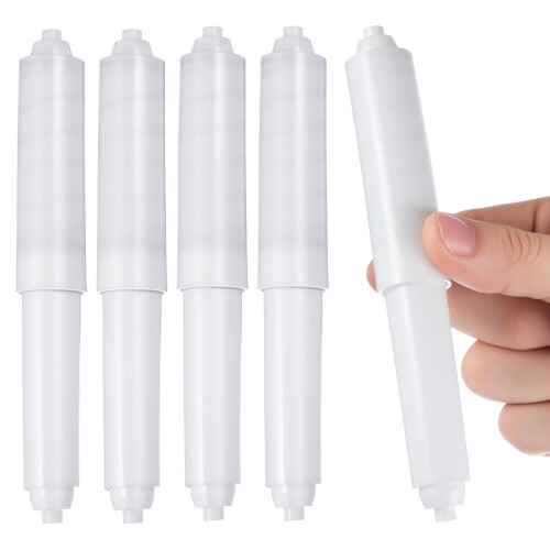 Bathroom Roller Toilet Paper Roller Plastic White 10pcs