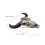 Mini Wall Hanging Cow Skull Western Decor 2