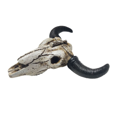 Mini Wall Hanging Cow Skull Western Decor