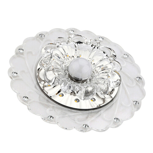 runde -Deckenleuchte LED-Crystal für Veranda
