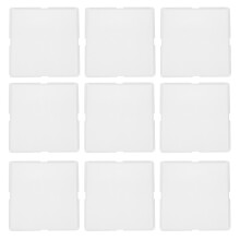 10Pcs White Paper Cake Board Square Cake Platter Dessert Serving Tray