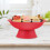 Ceramic Fruit Bowl Snack Cake Storage Rack Kitchen Stand 10
