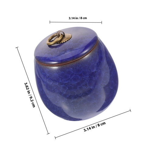 Ceramic Pet Urn for Dog Cat Cremation Ashes Keepsake 1