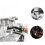 3PCS Coffee Machine Cleaning Brush with Spoon Tool Set, Black 4