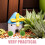 5 Pcs Sand Table Model Decorative Greenery Globe Fake Grass Spheres 8