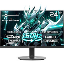 24 Inch Gaming Monitor, 160Hz Frameless