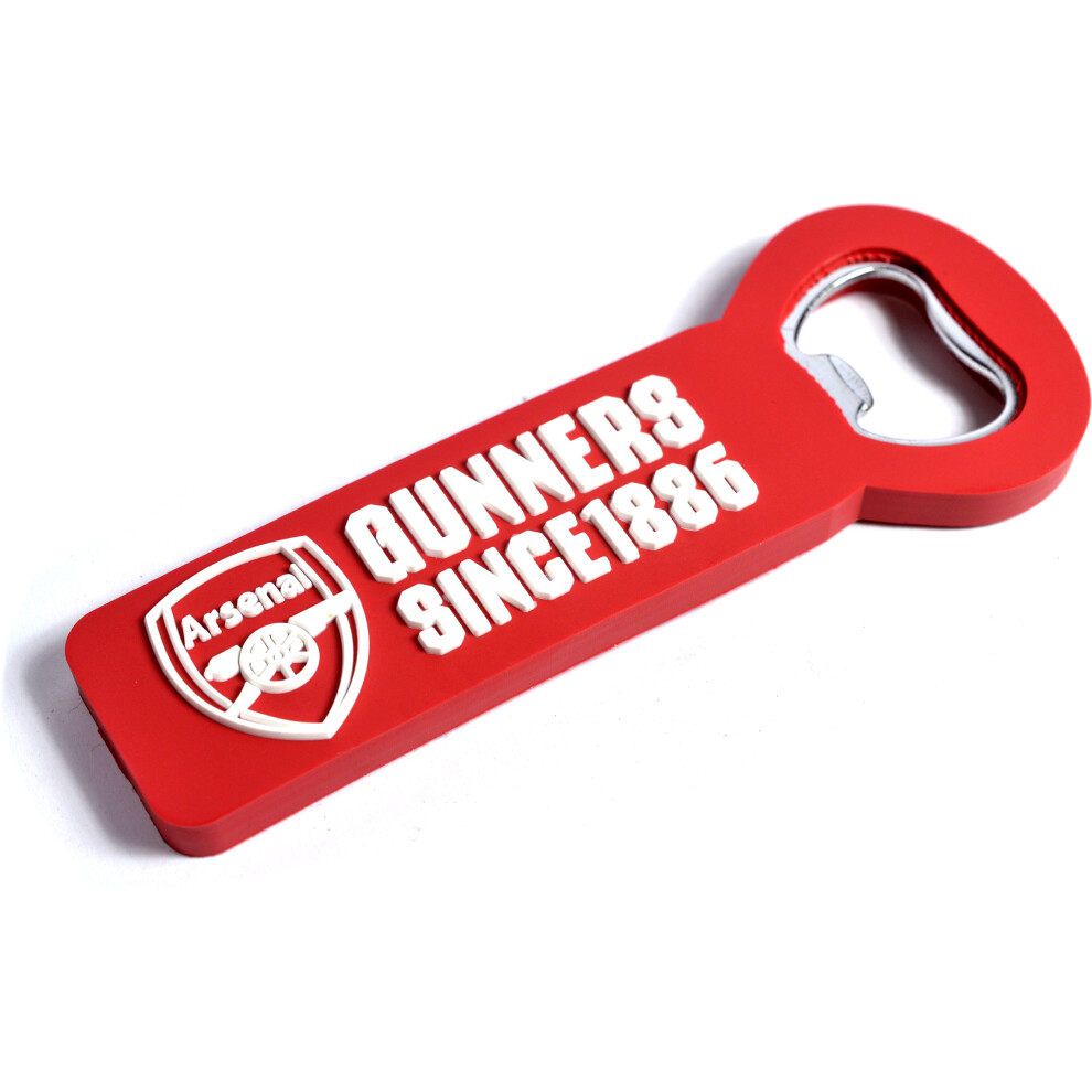 Arsenal Fc Official Bottle Opener Fridge Magnet